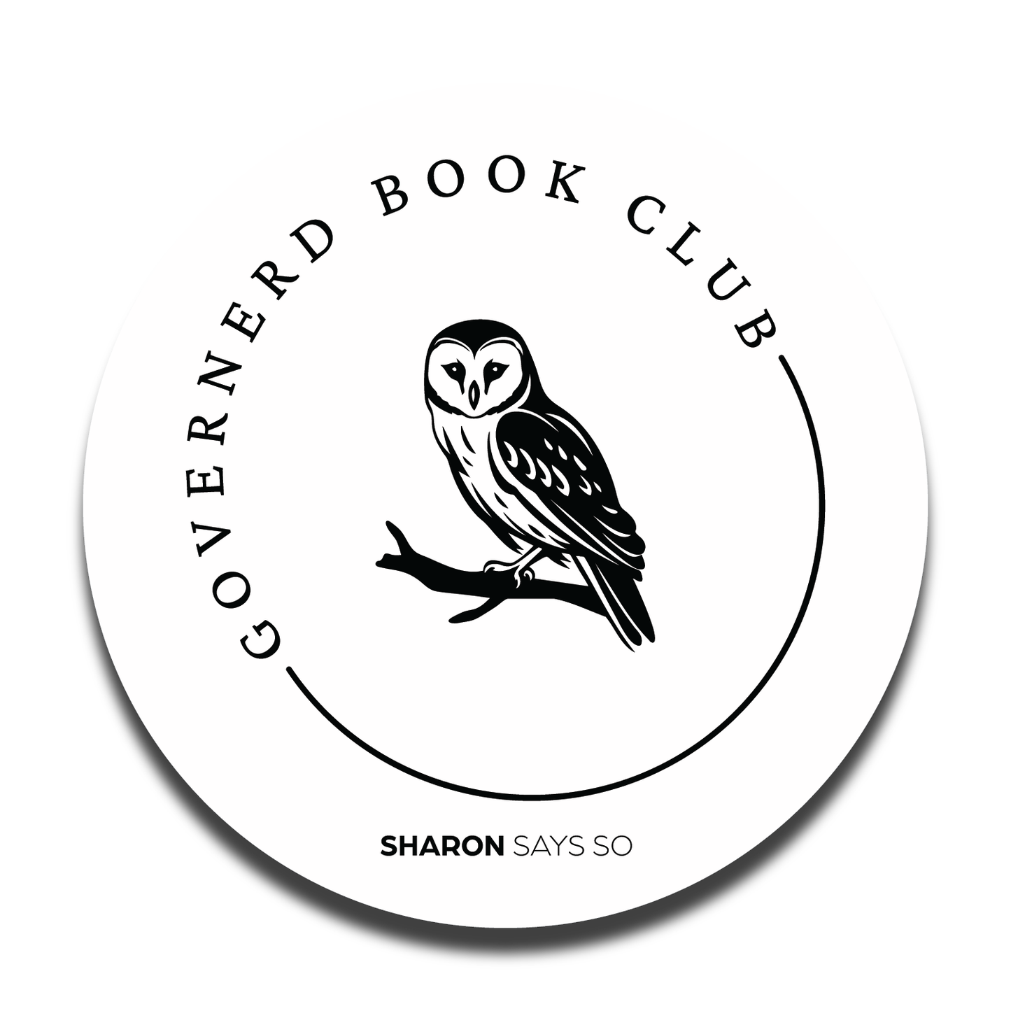 Governerd Book Club Stickers