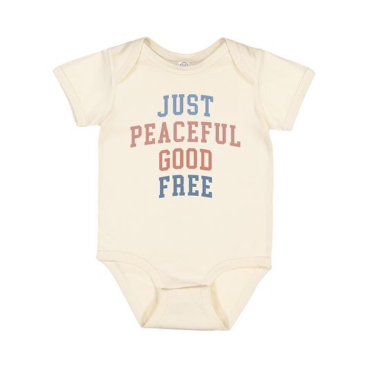 Just. Peaceful. Good. Free. Shirt - Baby & Toddler