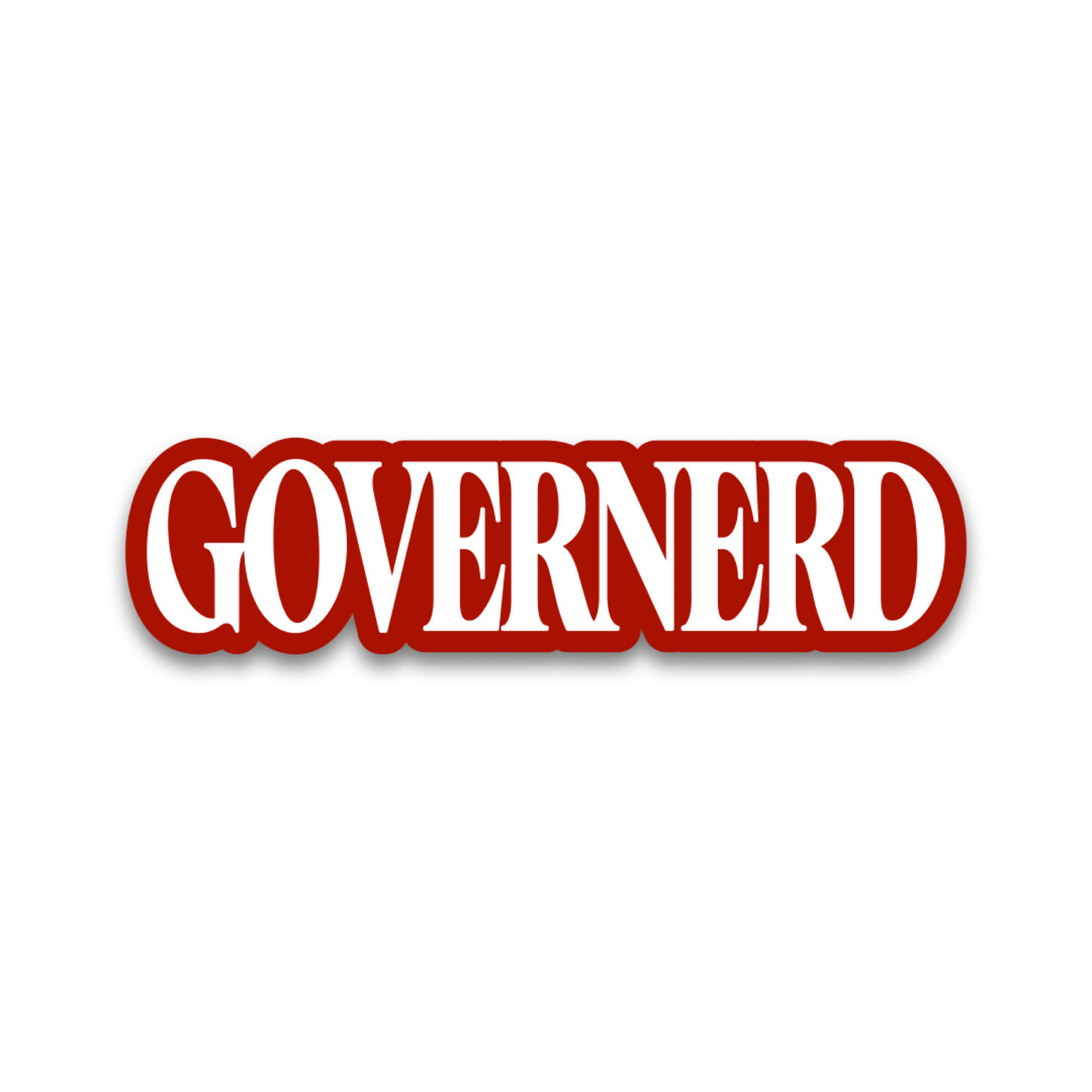 Governerd Sticker (single)