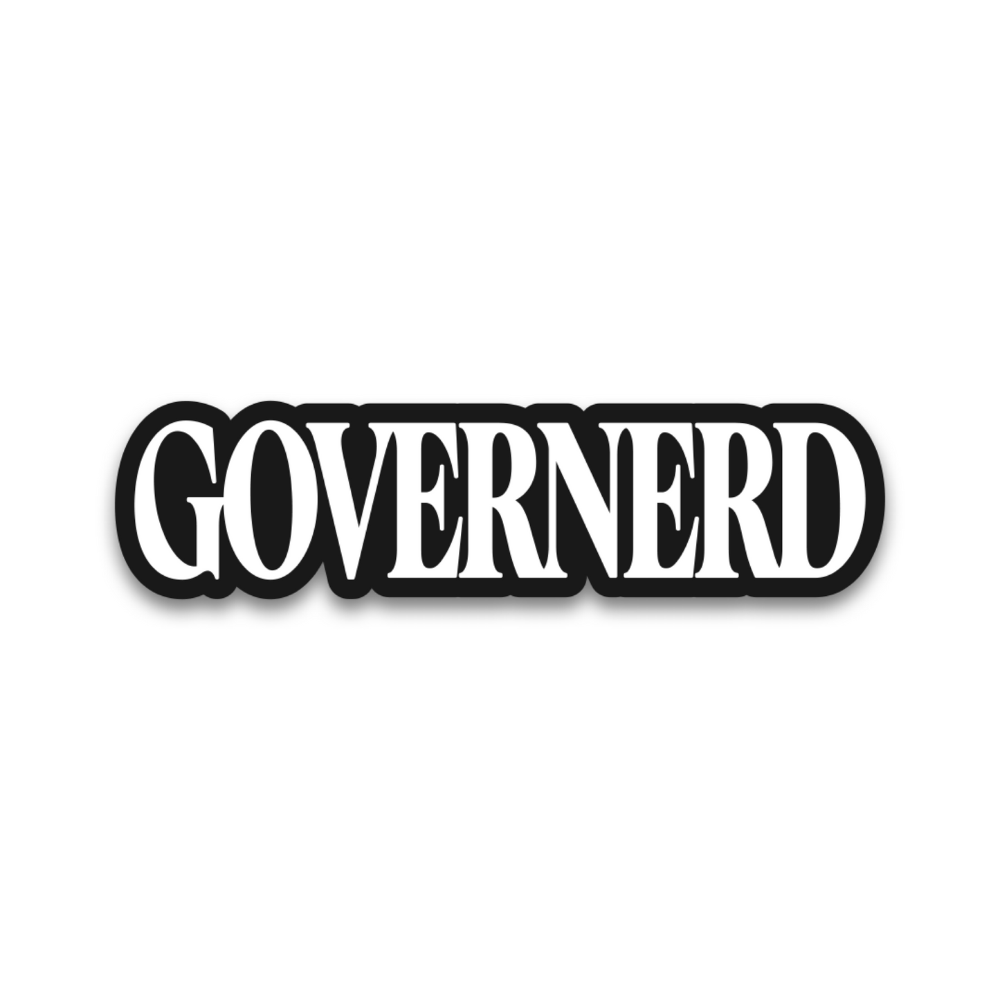 Governerd Sticker (single)