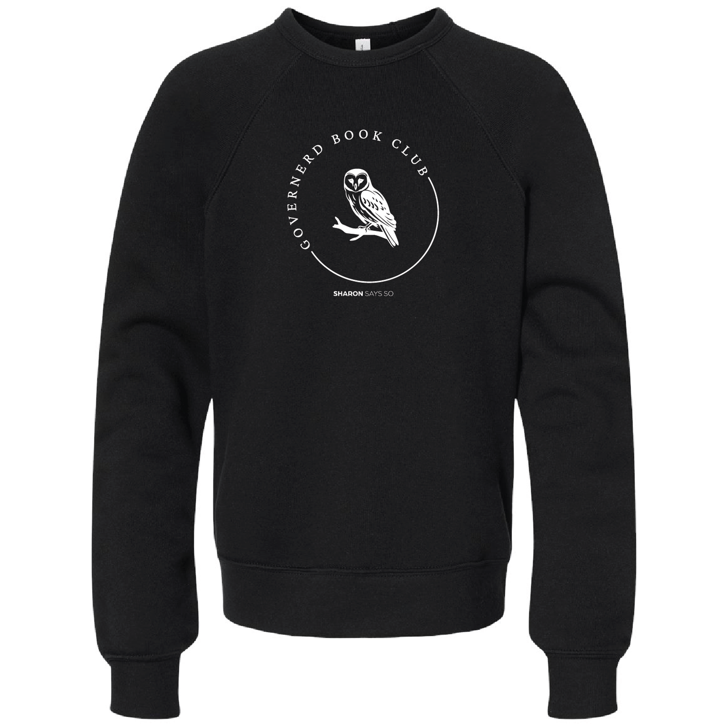 Governerd Owl Crewneck Sweatshirt - Youth