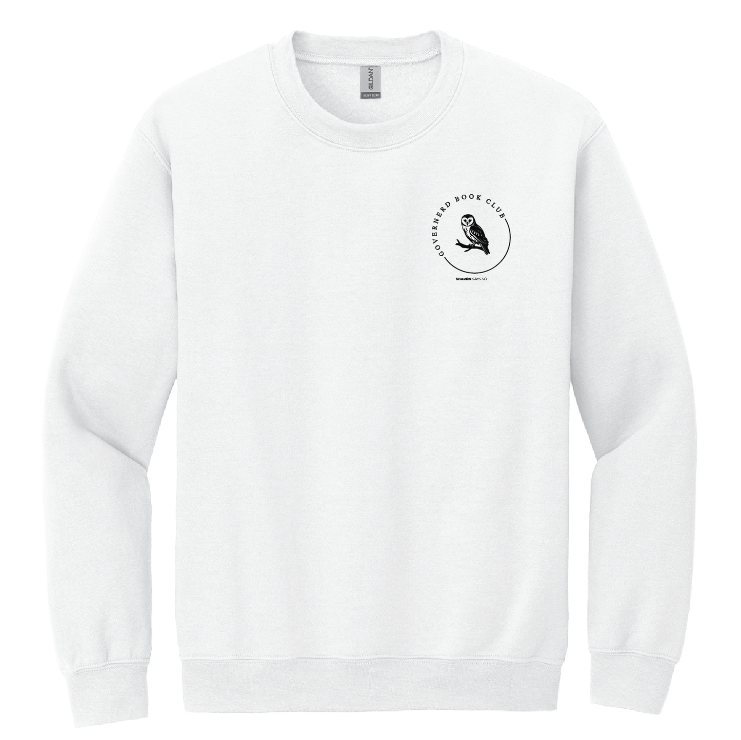 Governerd Owl Crewneck Sweatshirt - Adult