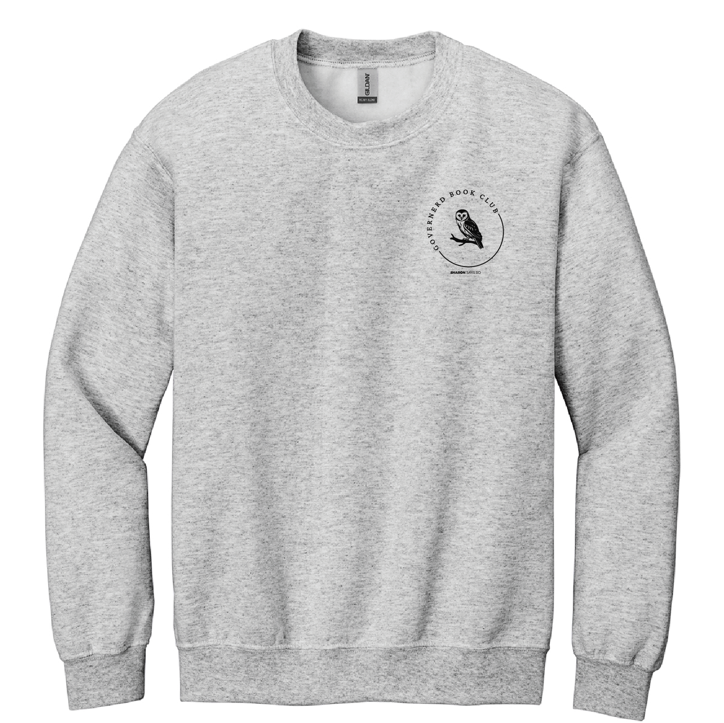 Governerd Owl Crewneck Sweatshirt - Adult