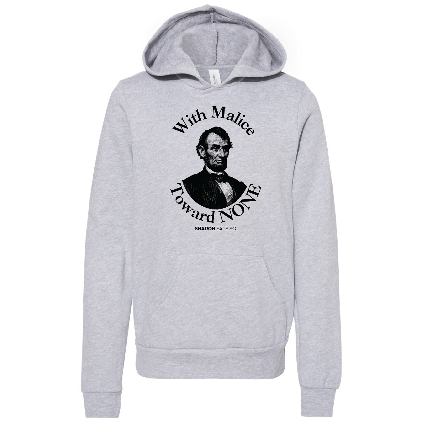 With Malice Toward None Hoodie - Youth